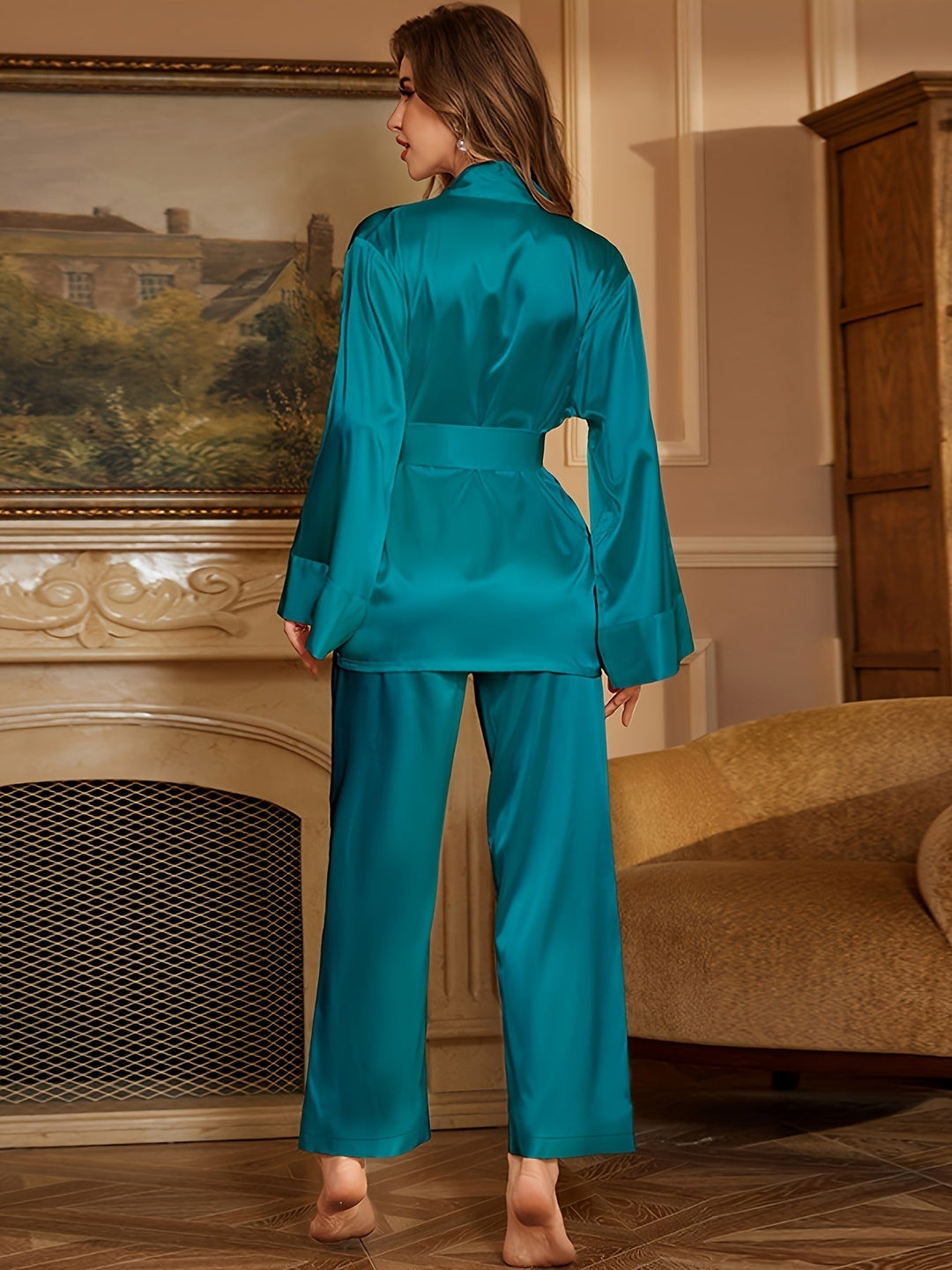Aurielle | Elegante Robe & Pyjama Set