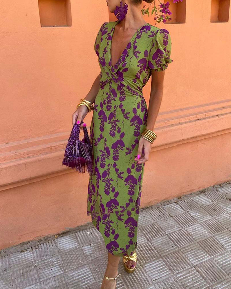 CELIA - Elegante Bloemenjurk