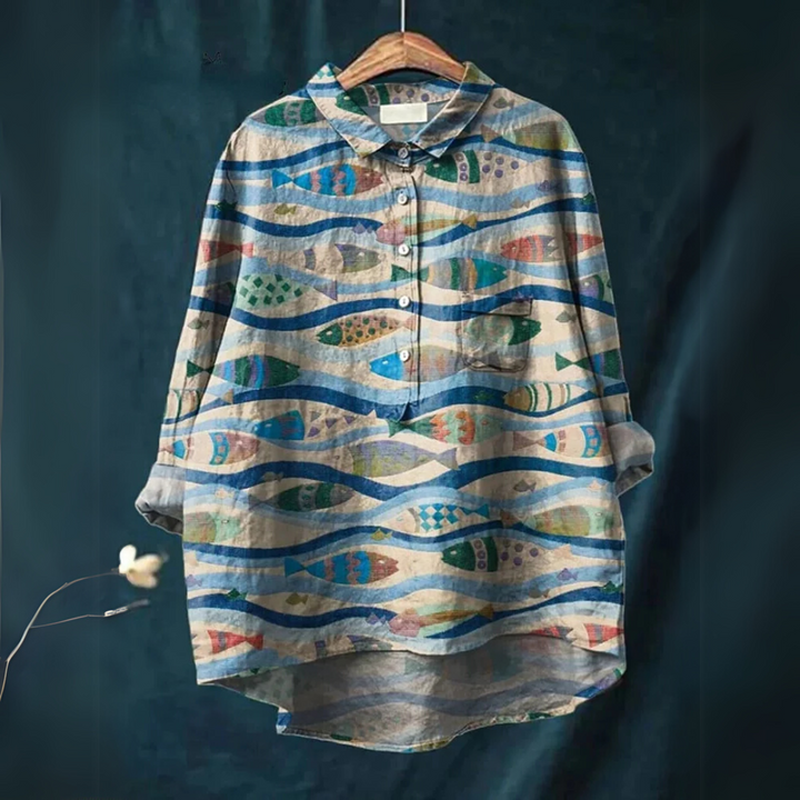 Darcy™ - Vis Kunst Shirt
