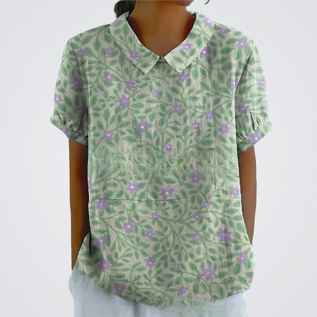 Lina™ - Bloemen Blouse