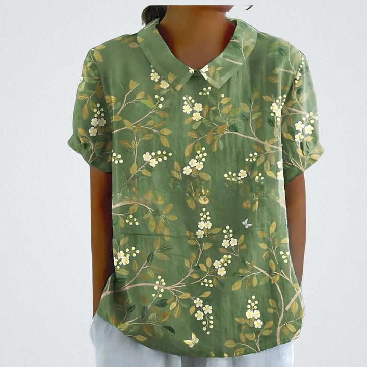 Lina™ - Bloemen Blouse