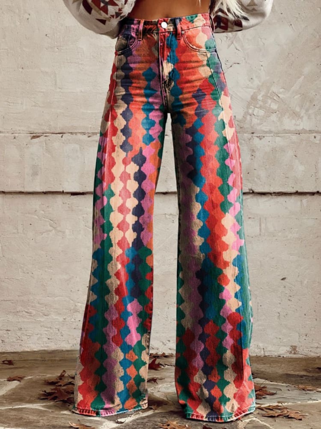 AMÉLIE | Bohemian Pantalon Elegant en Comfortabel