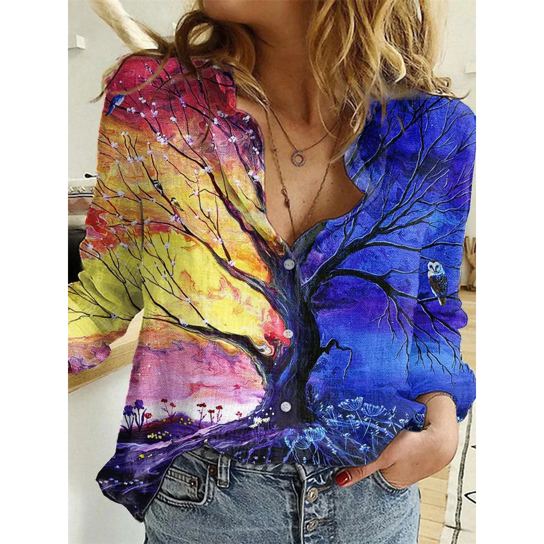 Lila™ – Fluisterende Vleugels Blouse