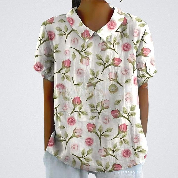 Lina™ - Bloemen Blouse