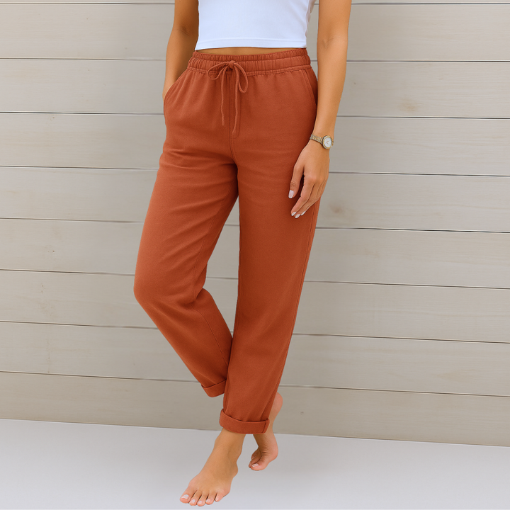 Nora | Stijlvolle Comfortabele Casual Broeken
