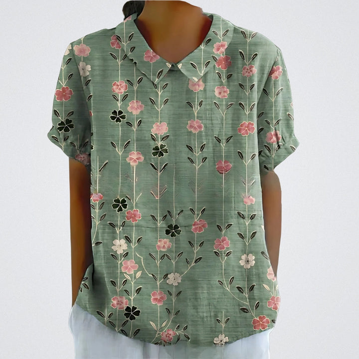 Lina™ - Bloemen Blouse