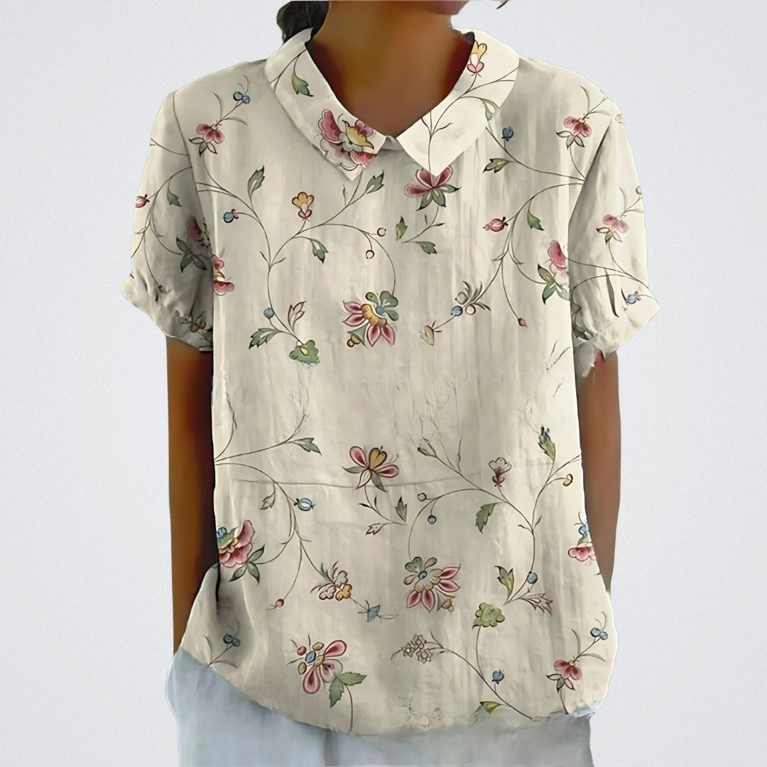 Lina™ - Bloemen Blouse