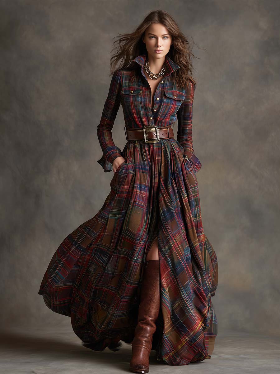 Scarlett | Jurk met Ceintuur