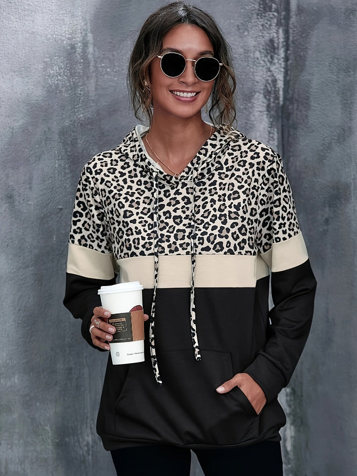 Leona™ – Onverschrokken & Fabelachtig Color Block Hoodie