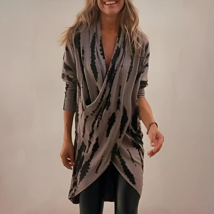 Petra™ - Luxe V-hals Tuniek met Losse Pasvorm
