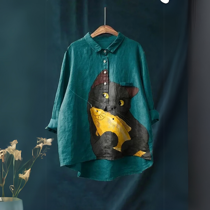 Uluru™ - Kattenkunst T-Shirt