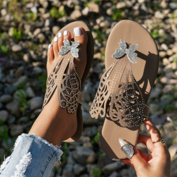 Papillon™ – Vlinderdecoratieve Zomerslippers