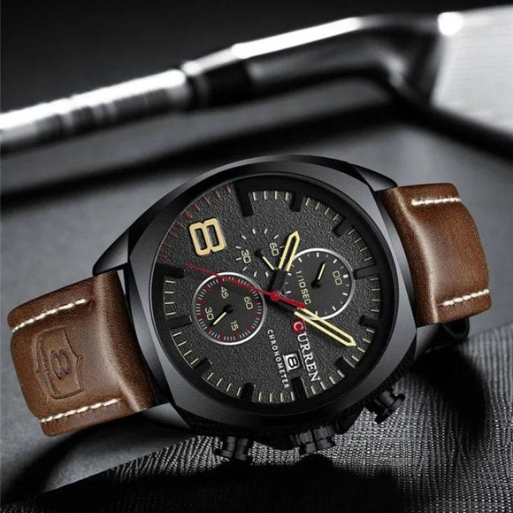 Waterdichte Chronograaf Sport Militaire Horloge