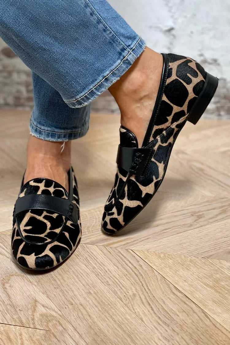 Daphne™ | Dierenprint Loafers