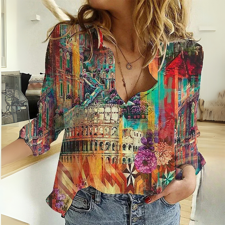 Lila™ – Fluisterende Vleugels Blouse