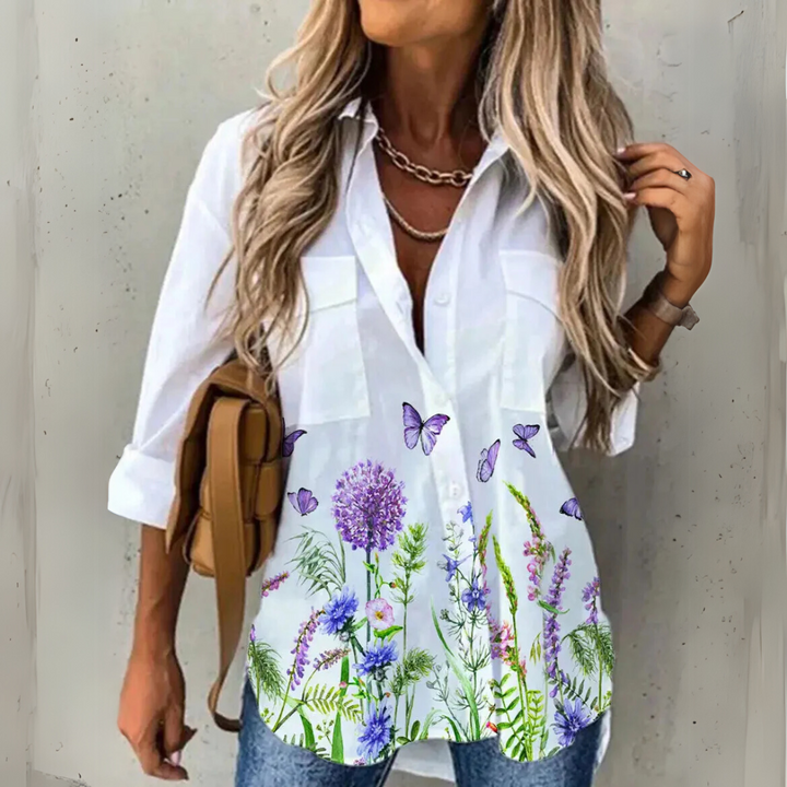Harmony™ - Casual Bloemen Top