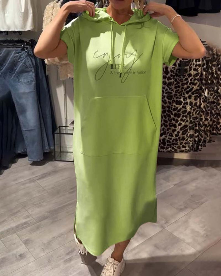 Saskia™ - Casual Hoodie Jurk
