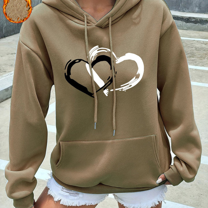 Aria™ – Hartpatroon Comfortabele Hoodie