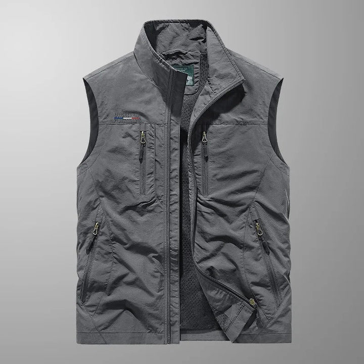 Casper™ – Ademend cargo gilet met meerdere zakken