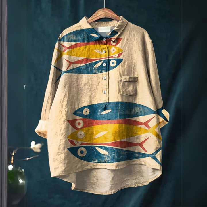 Darcy™ - Vis Kunst Shirt