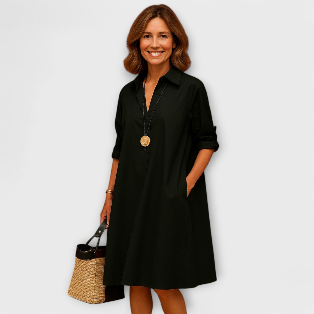 Fenra™ | Maxi-jurk met één schouder