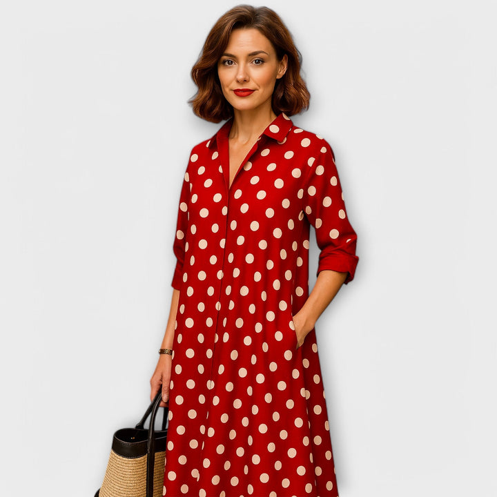 Fenra™ | Maxi-jurk met één schouder