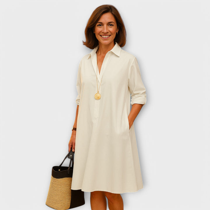 Fenra™ | Maxi-jurk met één schouder
