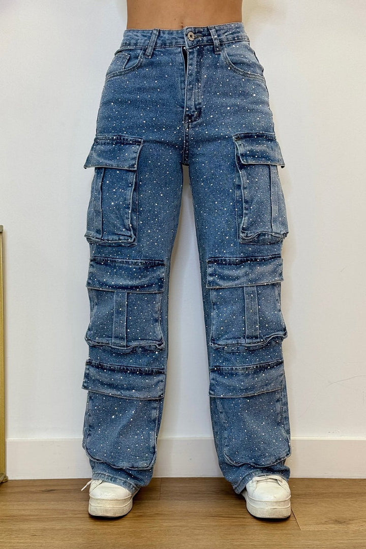 AVRIELLE – HOOGGEMAAKTE BREDE JEANS VOOR VROUWEN