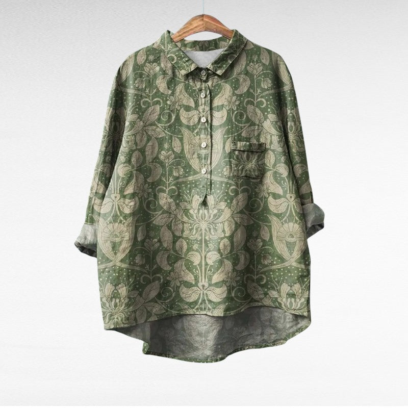 Woofie™ - Klassieke Bloemenblouses