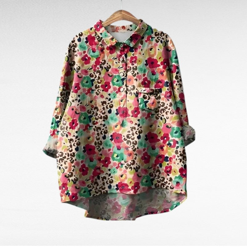 Woofie™ - Klassieke Bloemenblouses