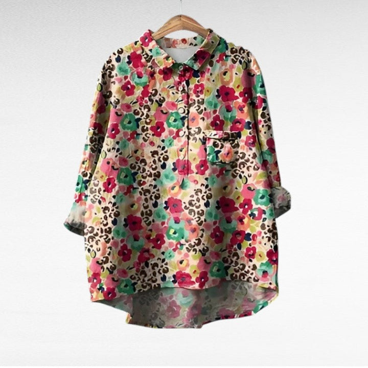 Woofie™ - Klassieke Bloemenblouses