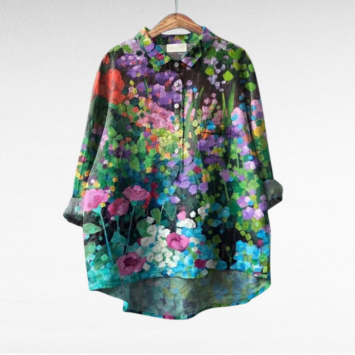 Zachte ™ - Bloemenblouse T-Shirt