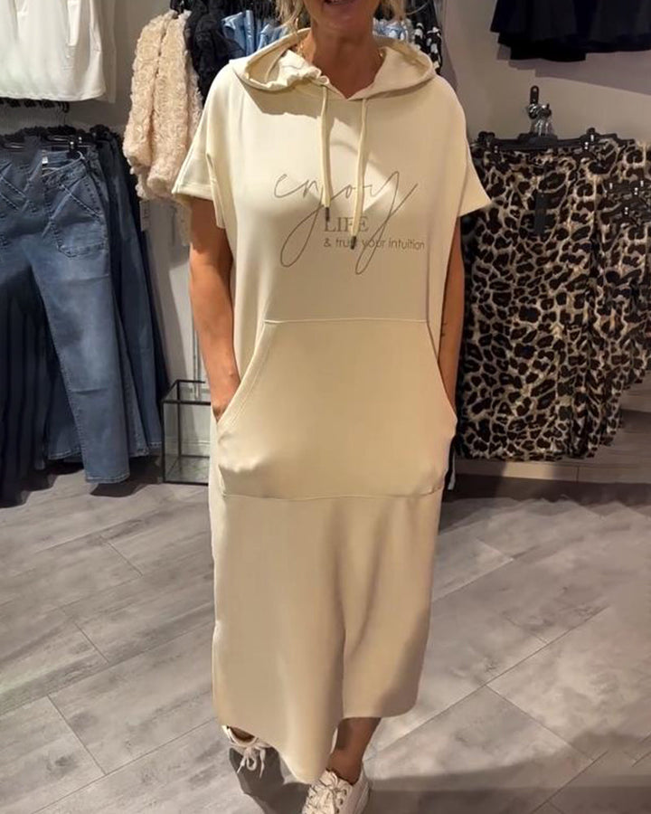 Saskia™ - Casual Hoodie Jurk