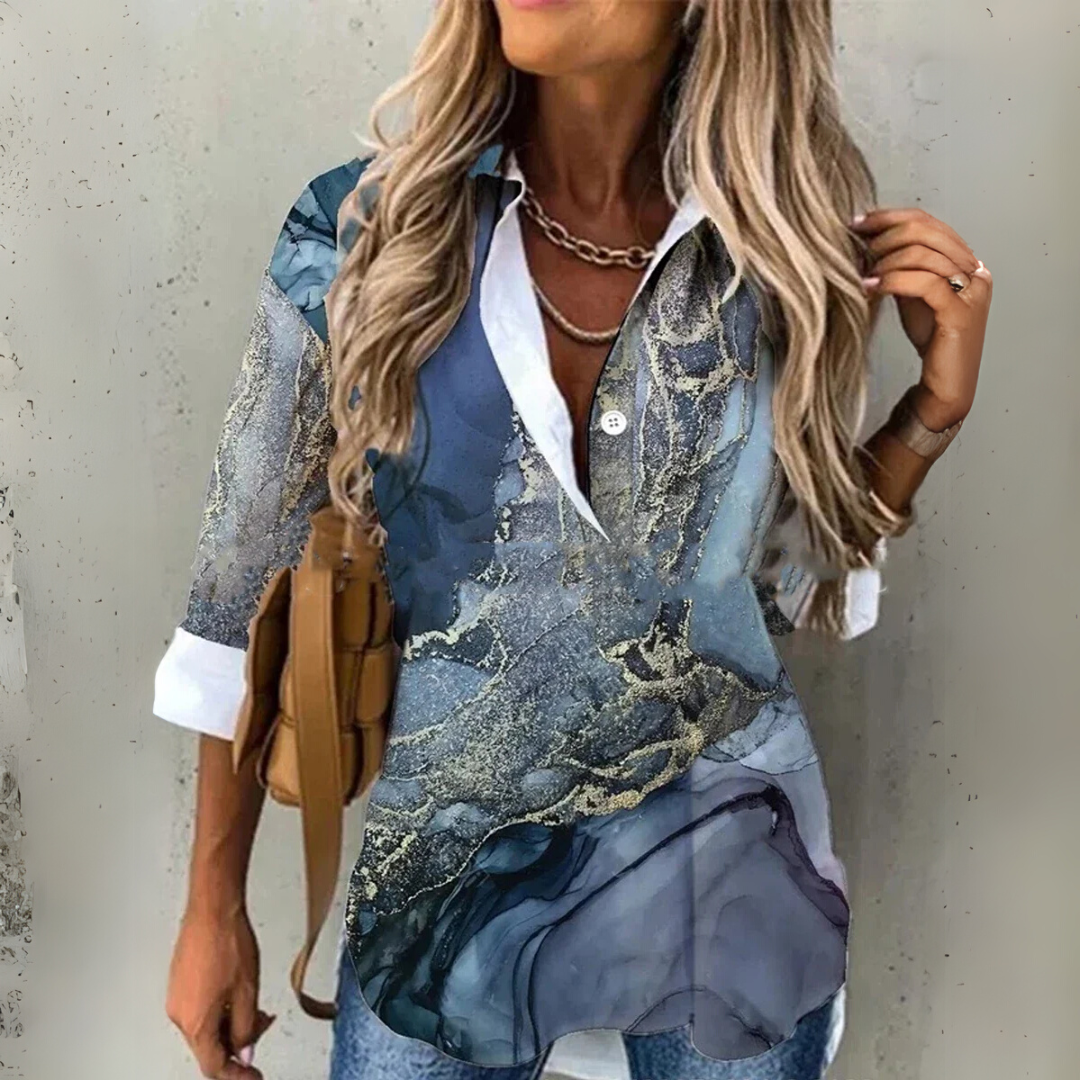 Ella™ - Casual Bloemen Top