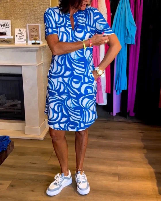 Karin™ - Kleurrijke Jurk