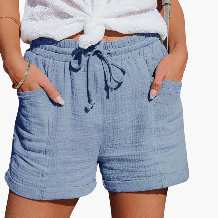 Emma | Stijlvolle Casual Trekkoord Shorts