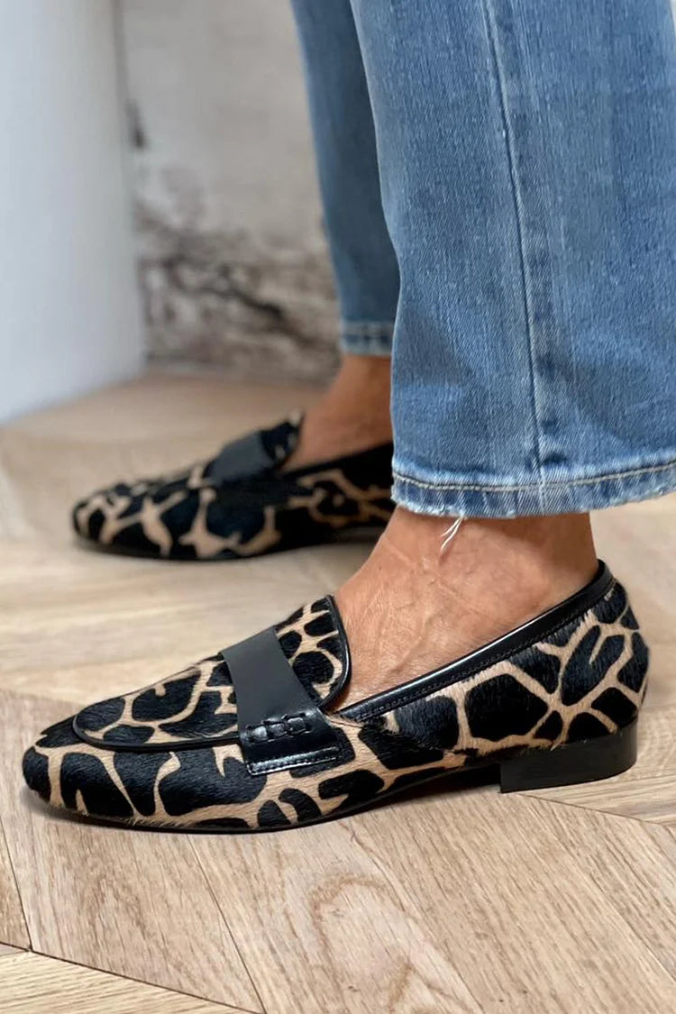 Daphne™ | Dierenprint Loafers