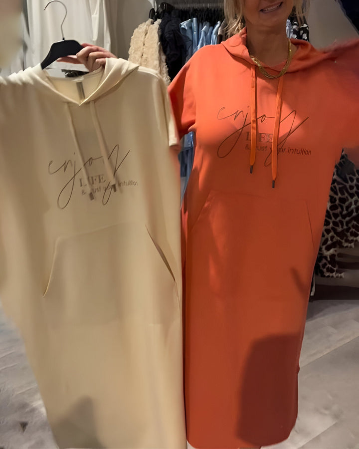Saskia™ - Casual Hoodie Jurk
