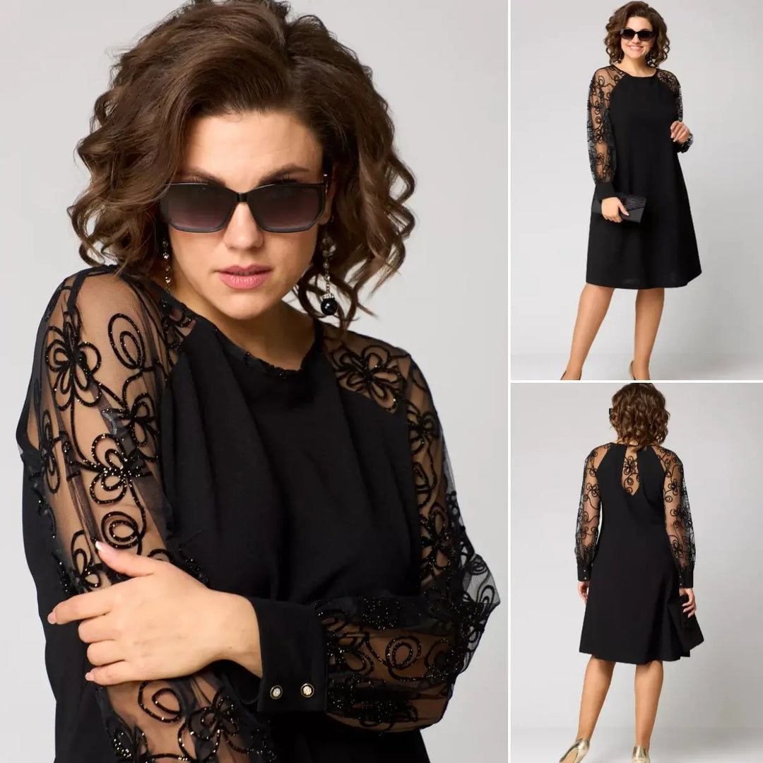 Chloe™ | Romantische Midi-jurk