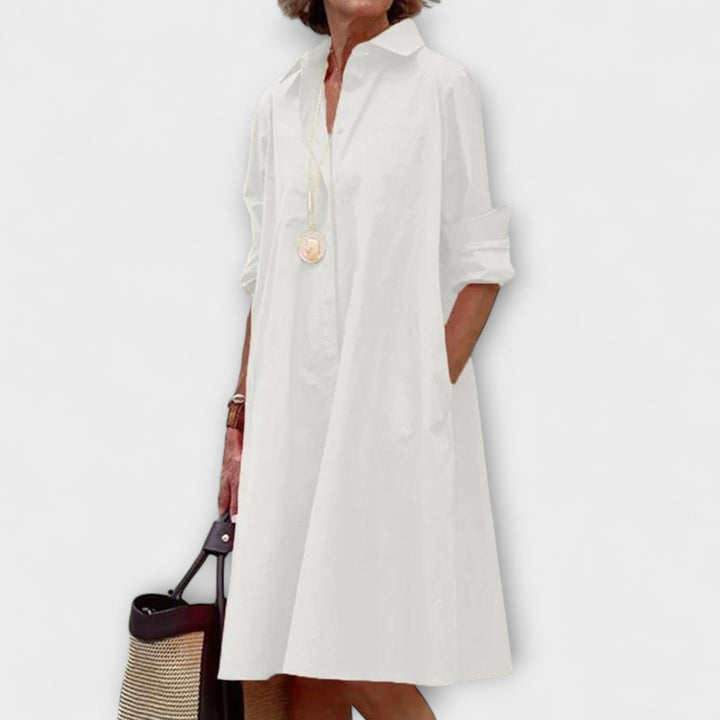 Fenra™ | Maxi-jurk met één schouder