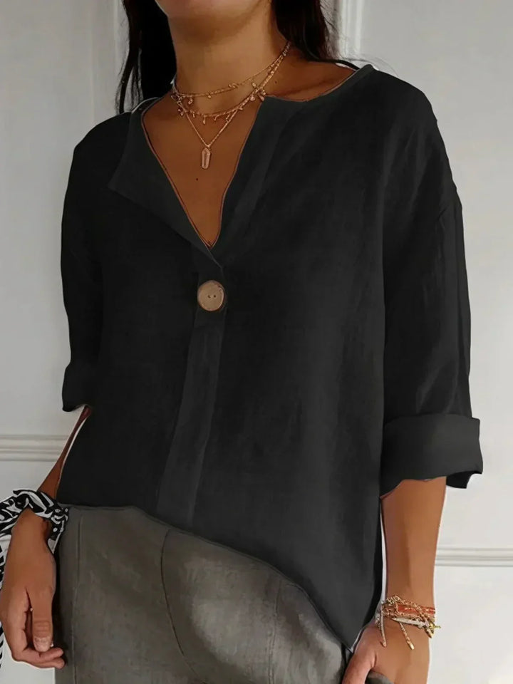 Luna - Casual V-Hals Blouse