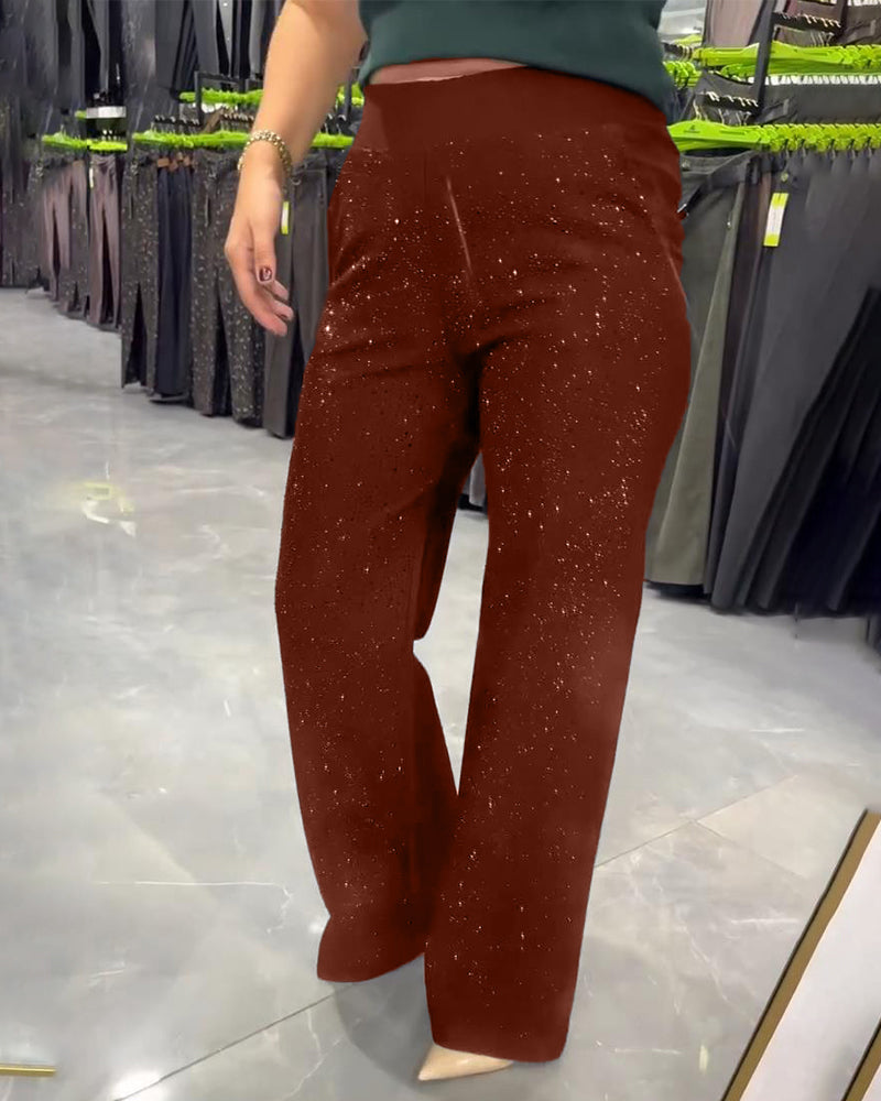 Trendy en Casual Wijde Pantalon