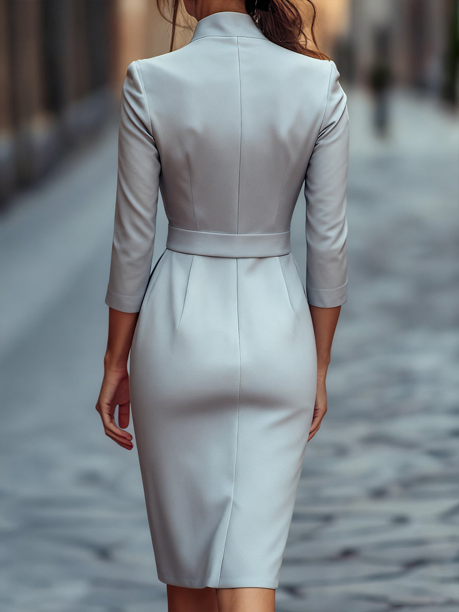 Camille™ | Elegante Getailleerde Wikkeljurk