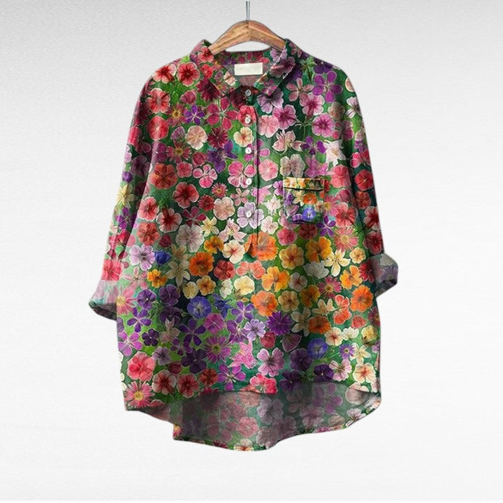Zachte ™ - Bloemenblouse T-Shirt