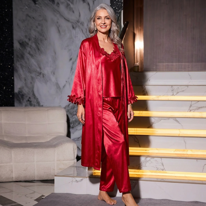 Eunice | 3-delig Nachtkleding Set