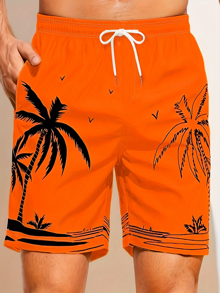 AquaPalm™ – Zwembroek met Tropische Print