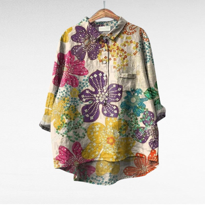 Zachte ™ - Bloemenblouse T-Shirt