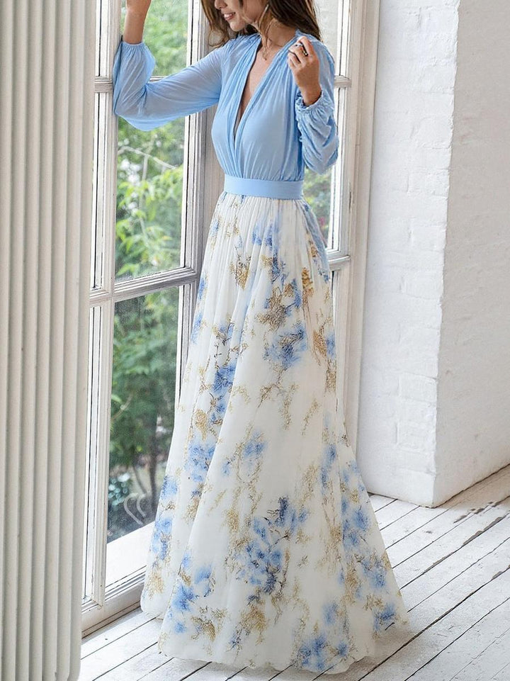 Harper™ | Prachtige Maxi-jurk met Bloemenprint
