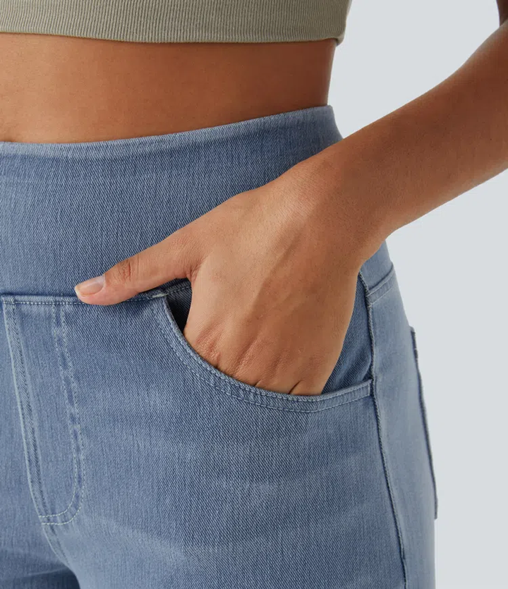 Solène - Relaxed Fit Wijde Jeans