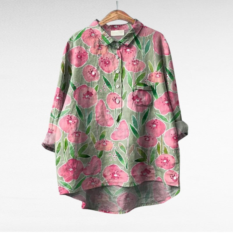 Zachte ™ - Bloemenblouse T-Shirt